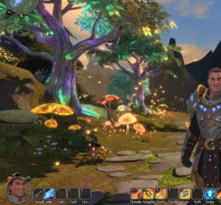 Ultimate Fable játékmenet képernyőkép – harc és világ